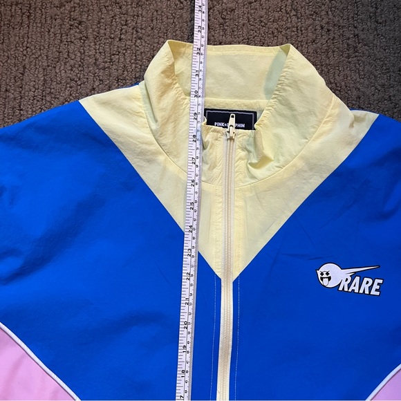 Pink + Dolphin RARE Color Block Nylon Jacket - Picture 5 of 13